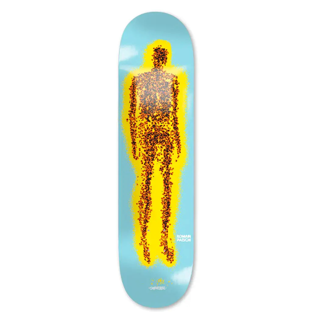 Custom Skateboard Deck For Classic Skate Style-Umaverse Roman Pabich Partical Man Skateboard Deck