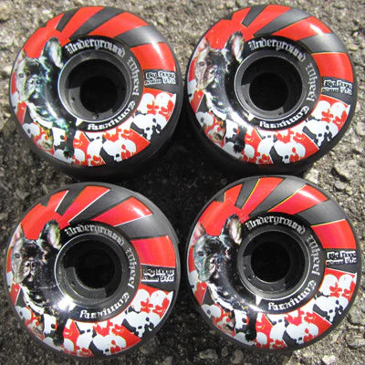 Skateboard Wheels For Pool Skating-Underground Wheels - Bigg Dogg 60MM 97A