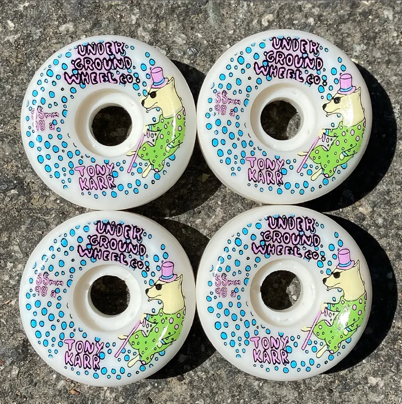 Skateboard Wheels For Professional Rides-Underground Wheels - NOLA 55mm 98A