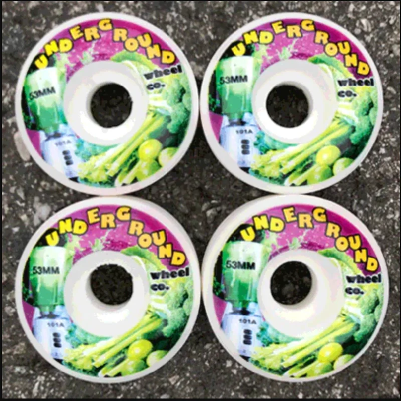 Skateboard Wheels For Speed And Control-Underground Wheels - Smoothie 53mm 101A