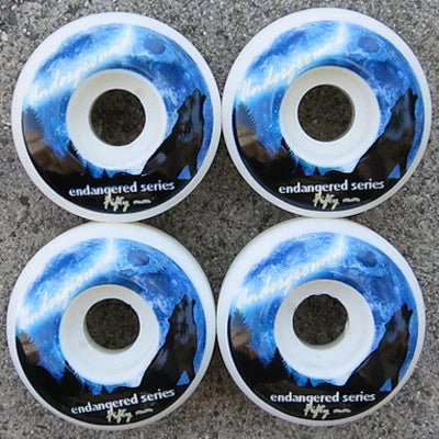 Soft Skateboard Wheels For Cruising Comfort-Underground Wheels - Endangered Species - Wolf 50MM