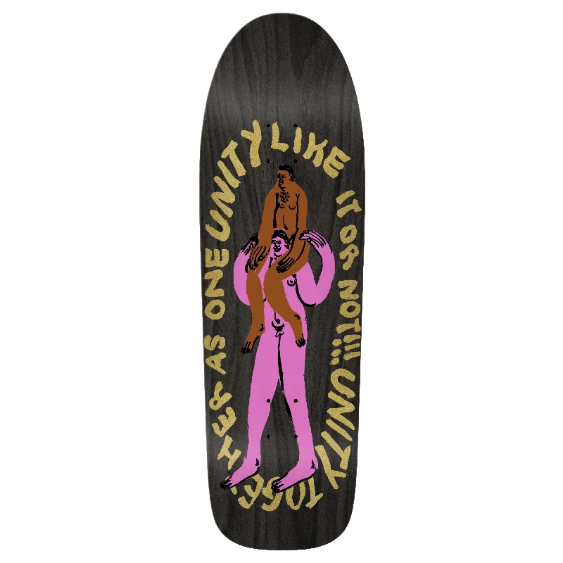 Personalized Skateboard Deck For Street Rides-Unity On Top Shaped Deck 9.75"