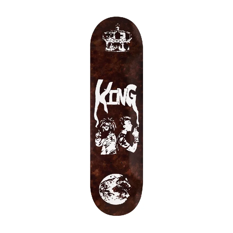 Personalized Skateboard Deck For School Sports-King Skateboards - Smo-King Nak Deck 8.38”