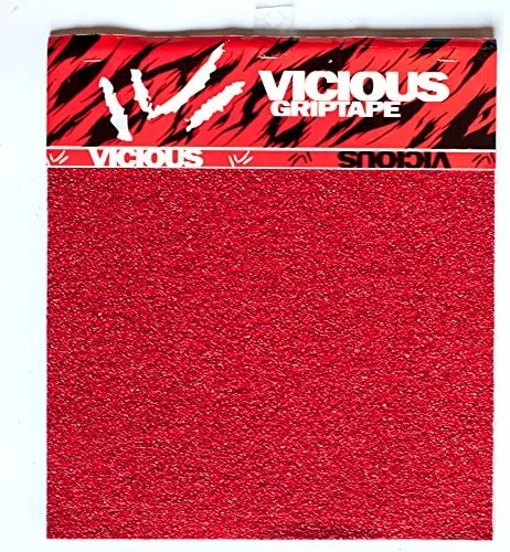 Anti-Slip Grip Tape For Professional Skateboards-Vicious Extra Course Griptape 3 Pack