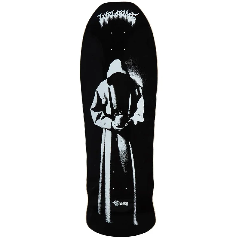 Custom Skateboard Deck For Streetwear Style-Welcome Contemplation On An Early Grab Skateboard Deck - Black - 10.00"