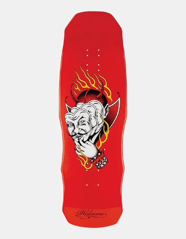 Custom Skateboard Deck For Extreme Skateboarding-Welcome Diablo on Dark Lord Skateboard Deck - 9.85"