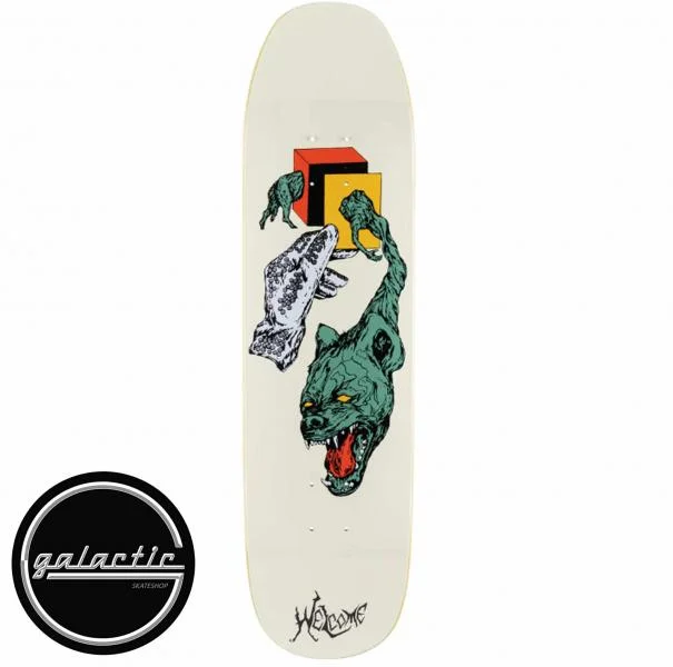 Personalized Skateboard Deck For Custom Paint Jobs-Welcome Face of a Lover on Son of Moontrimmer Deck 8.25"