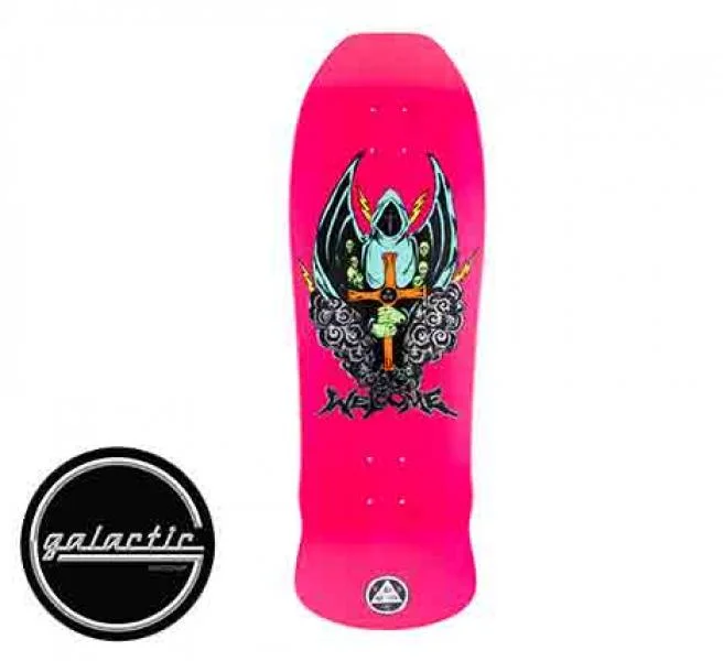 Personalized Skateboard Deck For Trendy Riders-Welcome Knight On Early Grab (Pink Dip) Deck 10.0"