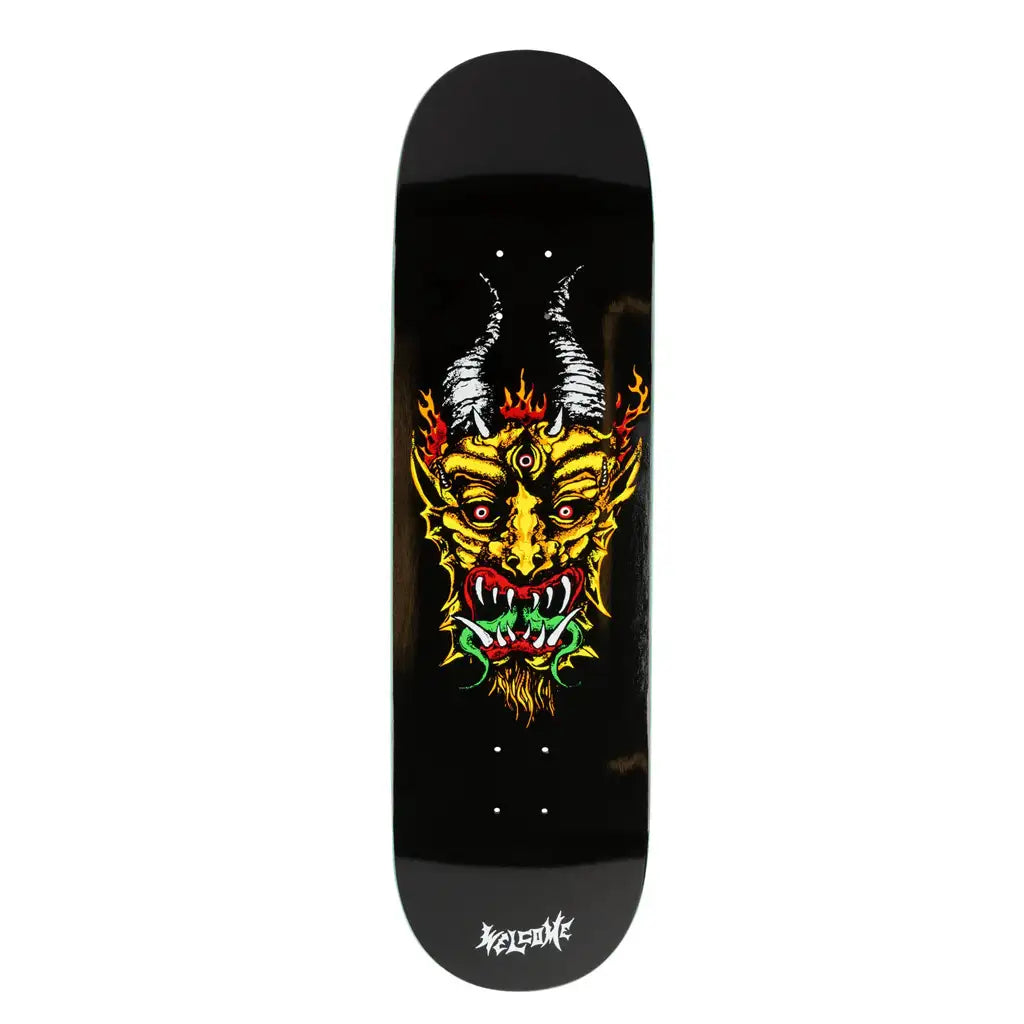 Custom Skateboard Deck For Professional Skaters-Welcome Light and Easy on Popsicle Skateboard Deck Black