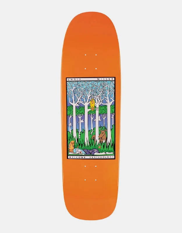 Custom Skateboard Deck For Pushing Boundaries-Welcome Miller Love is Essential on Golem Skateboard Deck - 9.25"