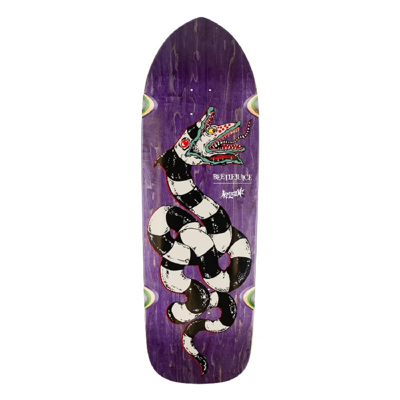 Personalized Skateboard Deck For Skate Deck Art-Welcome Sandworm on Magic Bullet 2.0 Purple Stain 10.5"