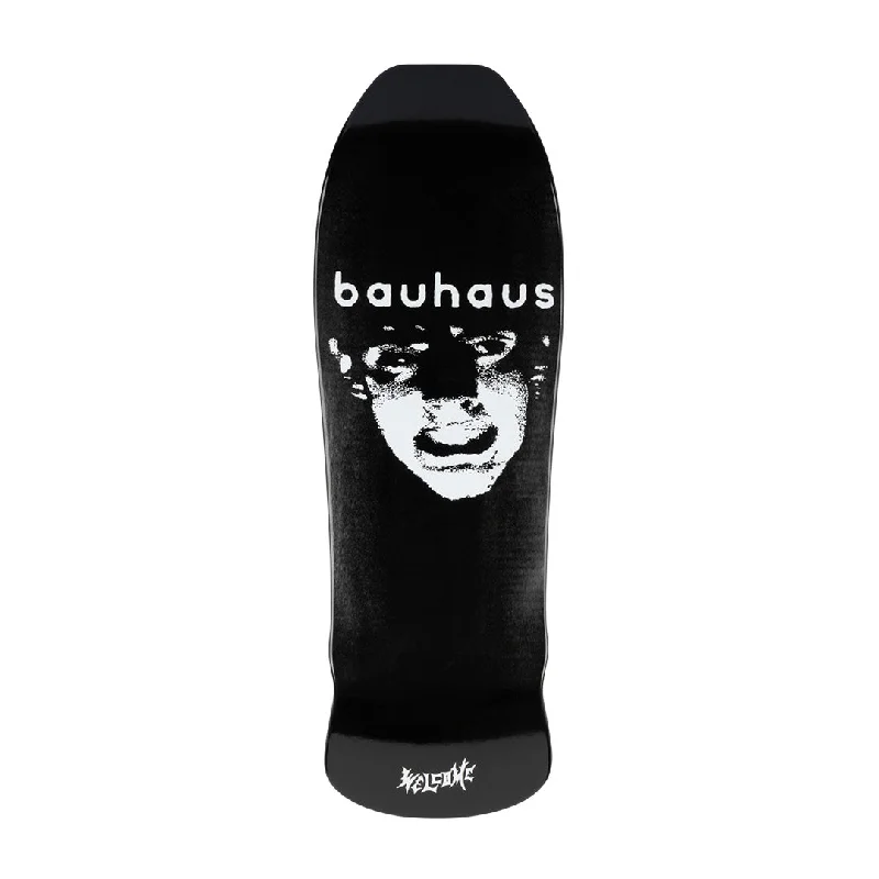 Personalized Skateboard Deck For Team Graphics-Welcome X Bauhaus Mask On Early Grab Black Dip Skateboard Deck -10.0