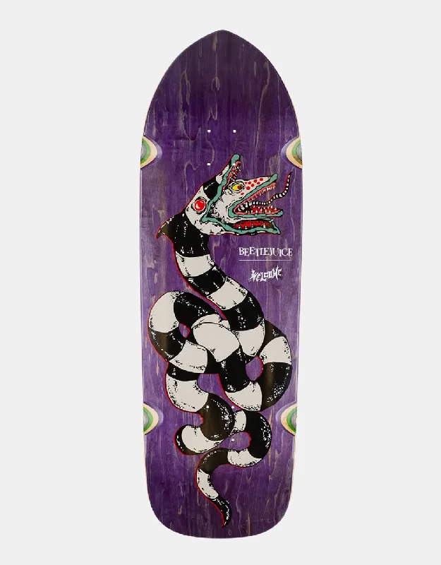 Custom Skateboard Deck For Outdoor Skateboarding-Welcome x Beetlejuice Sandworm on Magic Bullet 2.1 Skateboard Deck - 10.5"