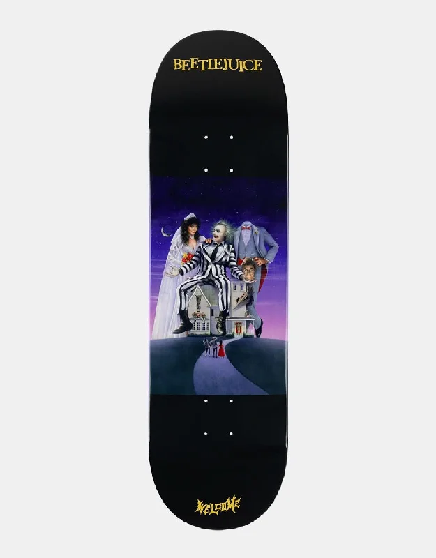 Custom Skateboard Deck For Competition Use-Welcome x Beetlejuice Showtime Skateboard Deck - 9"