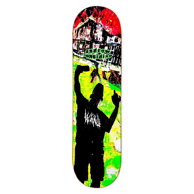 Personalized Skateboard Deck For Advanced Skaters-WKND Burn Rate Andrew Considine Deck 8.5" SN