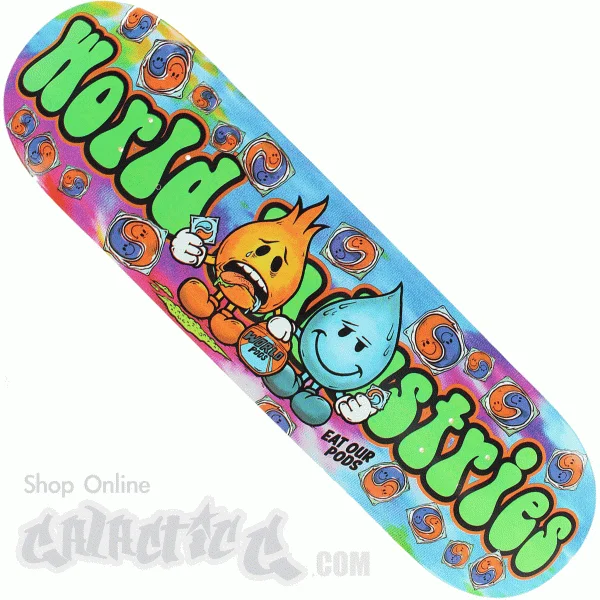 Personalized Skateboard Deck For Skate Brands-World Industries Pods Deck 8.5"