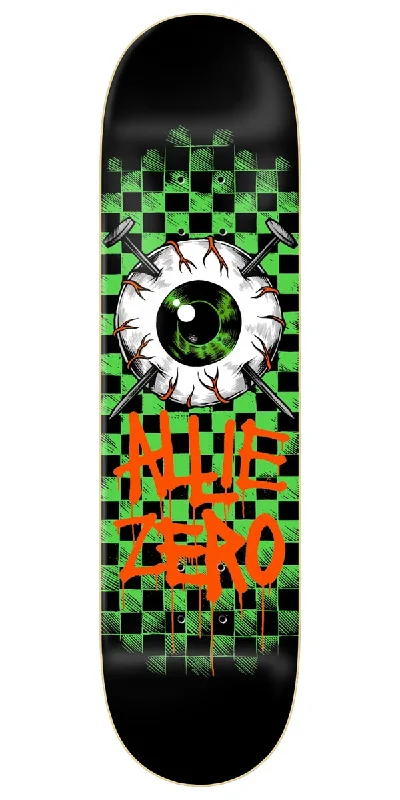 Custom Skateboard Deck With Professional Graphics-Zero Allie Eyeball Skateboard Deck - 8.25"