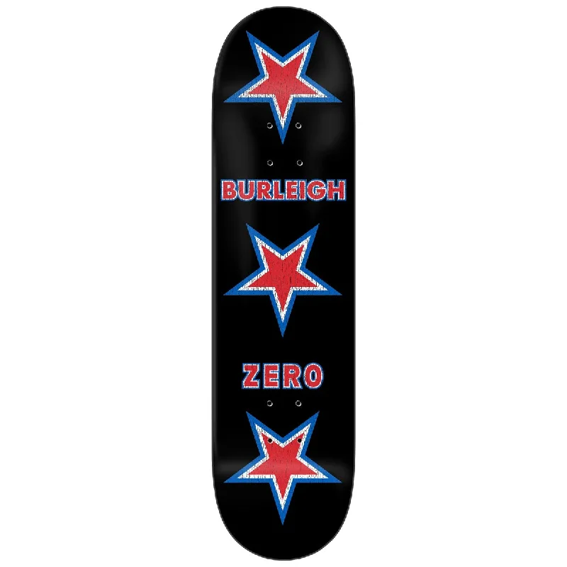 Custom Skateboard Deck For Unique Graphics-Zero American Zero Burleigh Skateboard Deck - Black - 8.50"