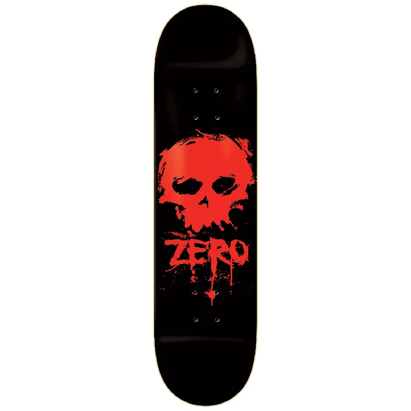 Custom Skateboard Deck For Outdoor Skateboarding-Zero Blood Skull Logo Deck - 8.5