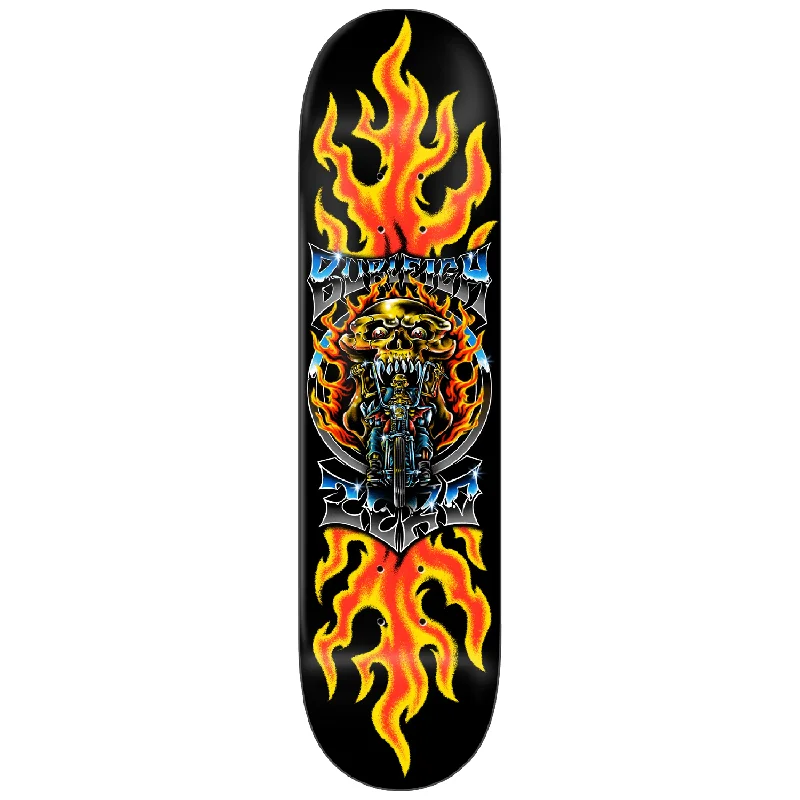 Personalized Skateboard Deck For Custom Graphics-Zero Burleigh Chrome Deck - 8.5