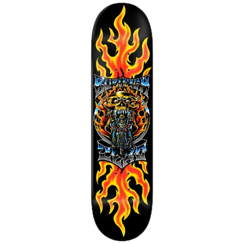 Personalized Skateboard Deck For Custom Paint Jobs-Zero Chrome Burleigh Skateboard Deck - 8.50"