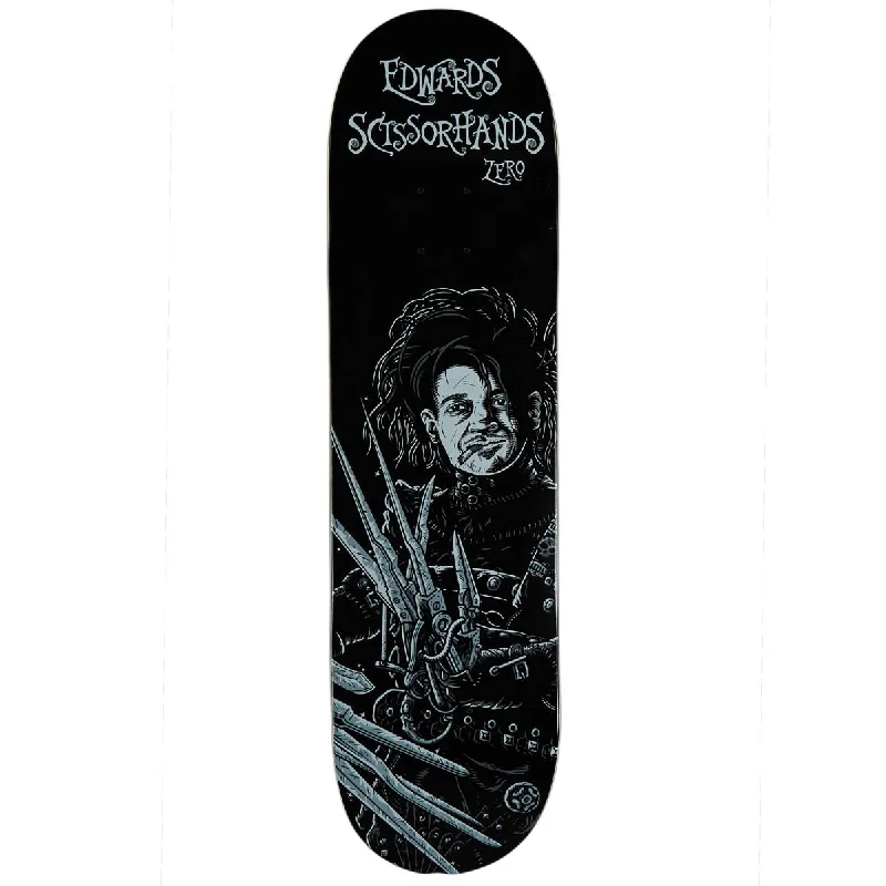 Custom Skateboard Deck For Custom Team Designs-Zero Forrest Edwards Scissor-Hands Skateboard Deck - 8.25"