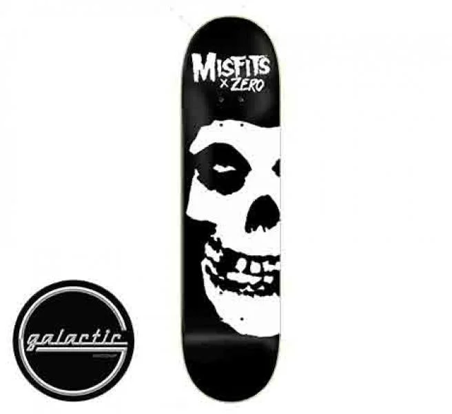 Custom Skateboard Deck For Special Orders-Zero Misfits Big Fiend Deck 8.25"