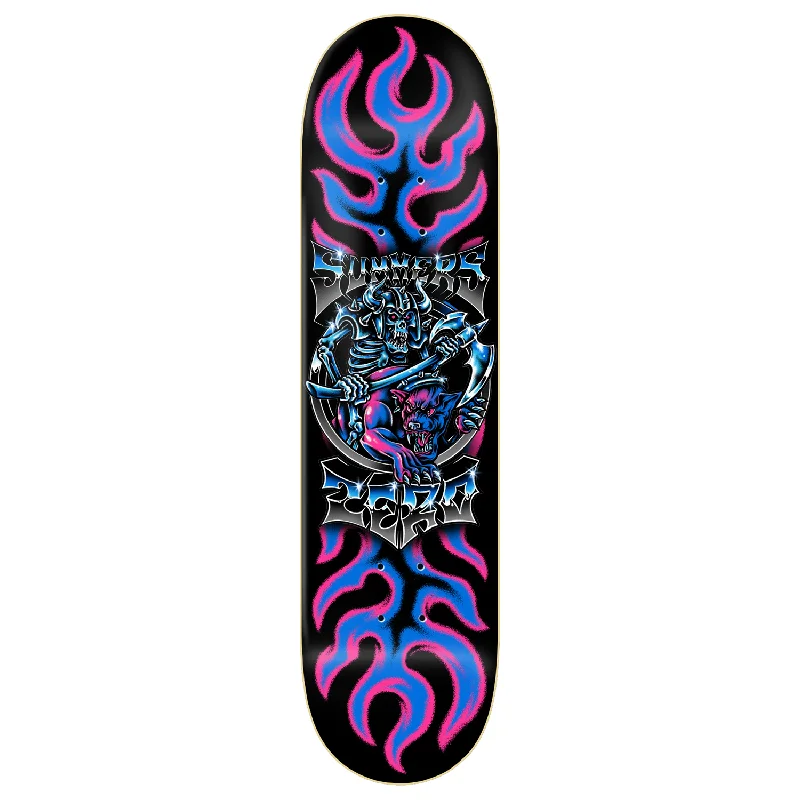 Custom Skateboard Deck For Skater Apparel-Zero Summers Chrome Deck - 8.375