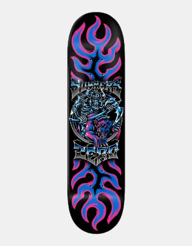 Personalized Skateboard Deck For Longboard Skating-Zero Summers Chrome Skateboard Deck - 8.375"